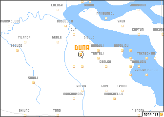 map of Duna