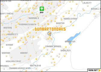 map of Dunbarton Oaks