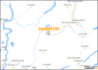 map of Dunbarton