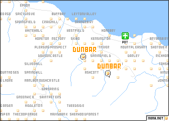 map of Dunbar