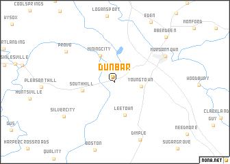 map of Dunbar