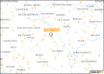 map of Dunbrin