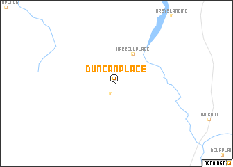 map of Duncan Place