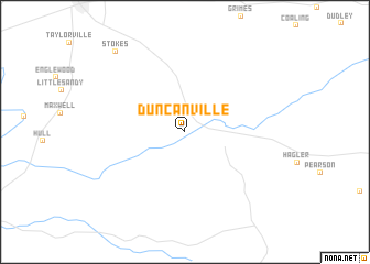 map of Duncanville