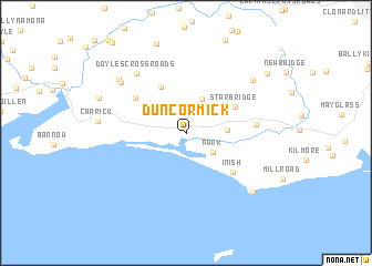 map of Duncormick