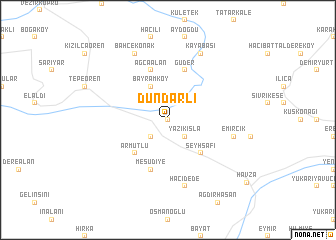 map of Dündarlı
