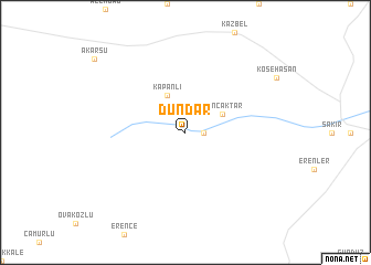 map of Dündar