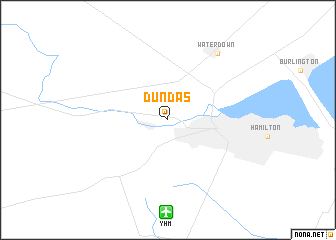 map of Dundas