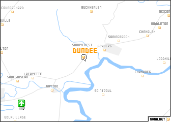 map of Dundee