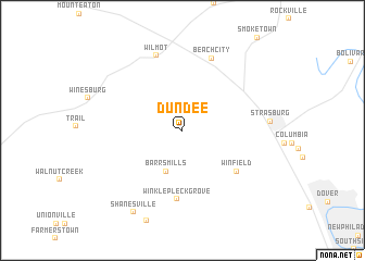 map of Dundee