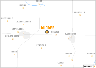 map of Dundee