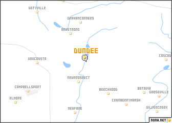 map of Dundee