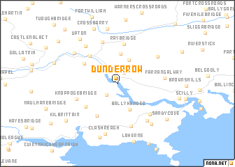 map of Dunderrow