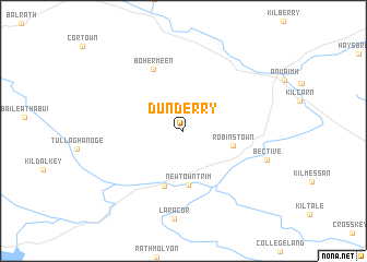 map of Dunderry