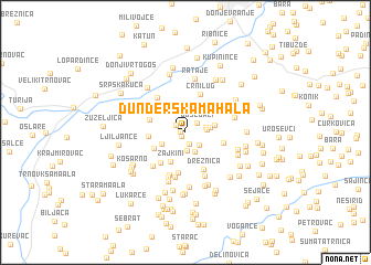 map of (( Dunđerska Mahala ))