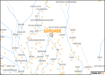 map of Dundhor