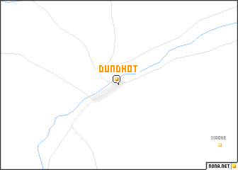 map of Dund Hot