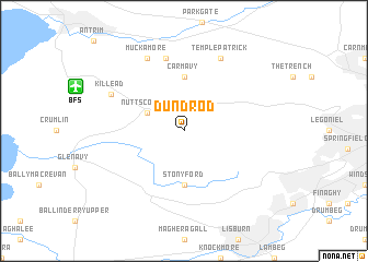 map of Dundrod