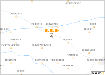 map of Dunduk