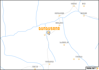 map of Dundusana