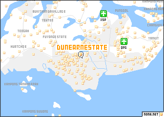 map of Dunearn Estate