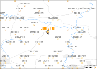 map of Duneton