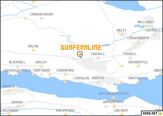 map of Dunfermline