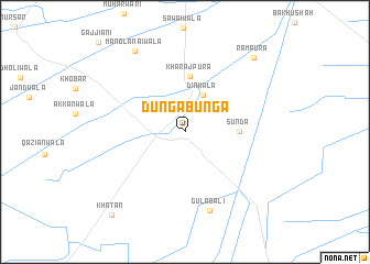map of Dunga Bunga