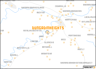 map of Dungadin Heights