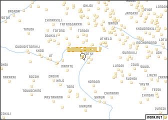 map of Dungai Kili