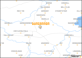 map of Dungannon