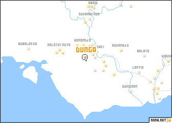 map of Dunga