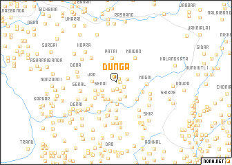 map of Dunga