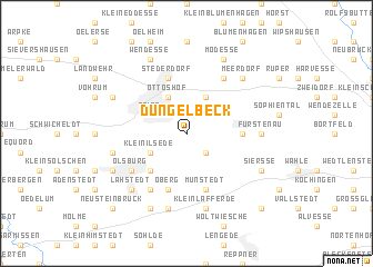 map of Dungelbeck