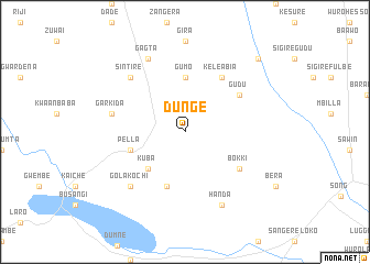 map of Dunge