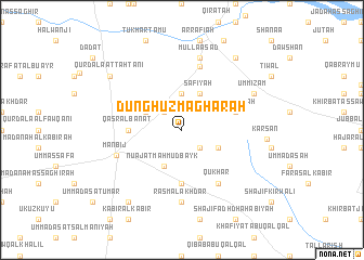 map of Dunghūz Maghārah