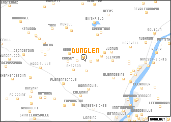 map of Dunglen