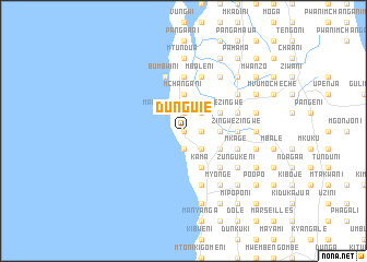 map of Dunguie