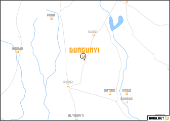 map of Dungunyi