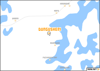 map of Dungusheri