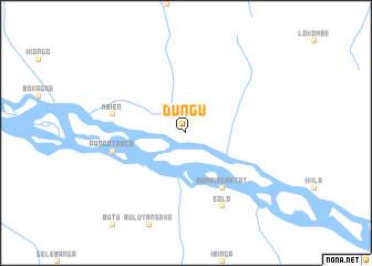 map of Dungu