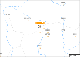 map of Dungu