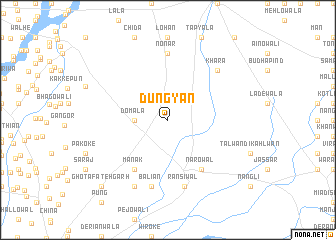 map of Dungyān