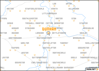 map of Dunham