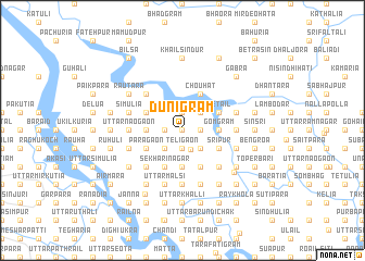 map of Dunigrām