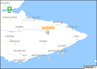 map of Dunino