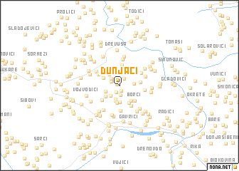 map of Dunjaci