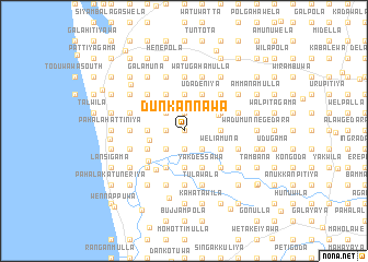 map of Dunkannawa