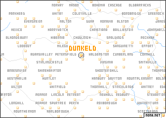 map of Dunkeld