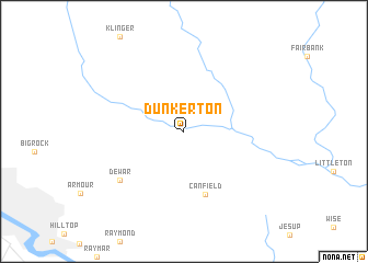 map of Dunkerton